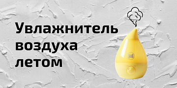 Актуален ли увлажнитель воздуха в теплое время года? 